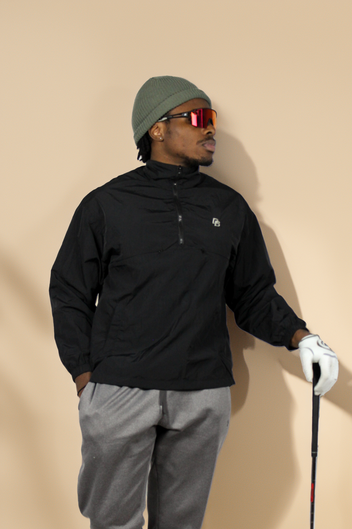 Royal Onyx Windbreaker